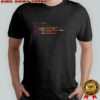 Nice Colorful Abstract Code Lines Programmer Geek Developer T-Shirt