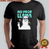 No Problem Llama Cute Sunglasses and Chill shirt