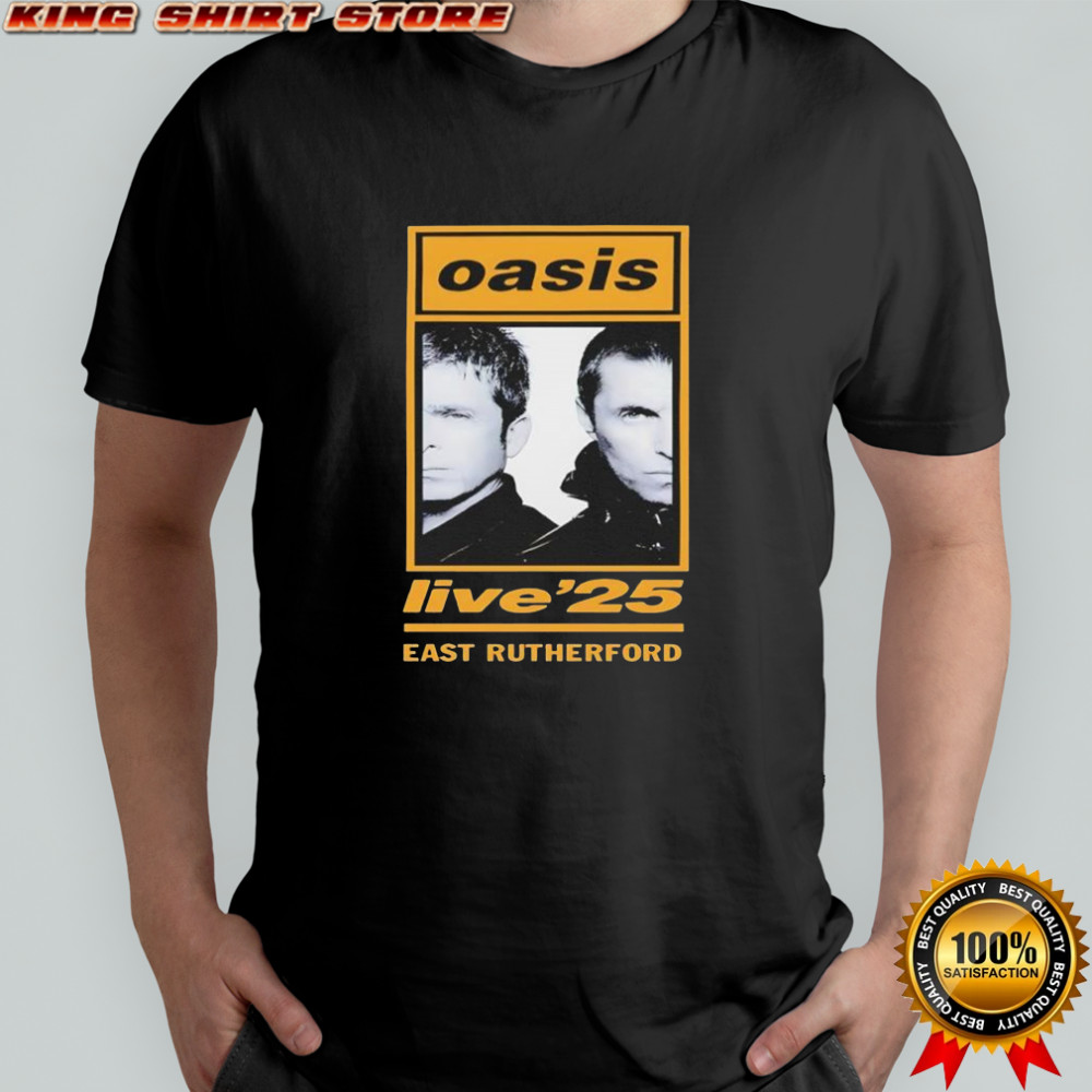 Oasis live 2025 east rutherford shirt