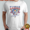 Official Kansas Jayhawks Triangle Vintage T-Shirt