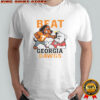 Official Mascots Tennessee Volunteers Beat Georgia Bulldogs Dawgs T-Shirt