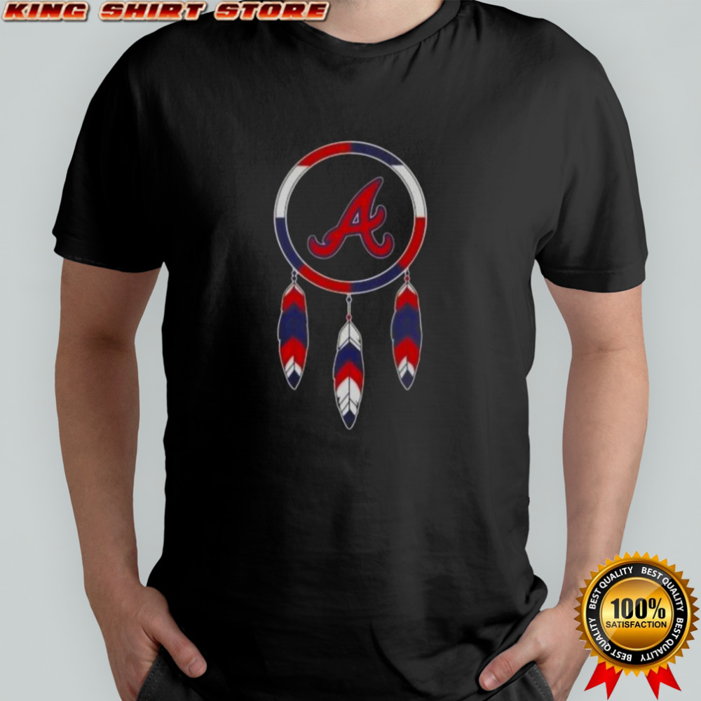 Official Native American Indians X Atlanta Braves Baseball T-Shirt Official Native American Indians X Atlanta Braves Baseball T-Shirt