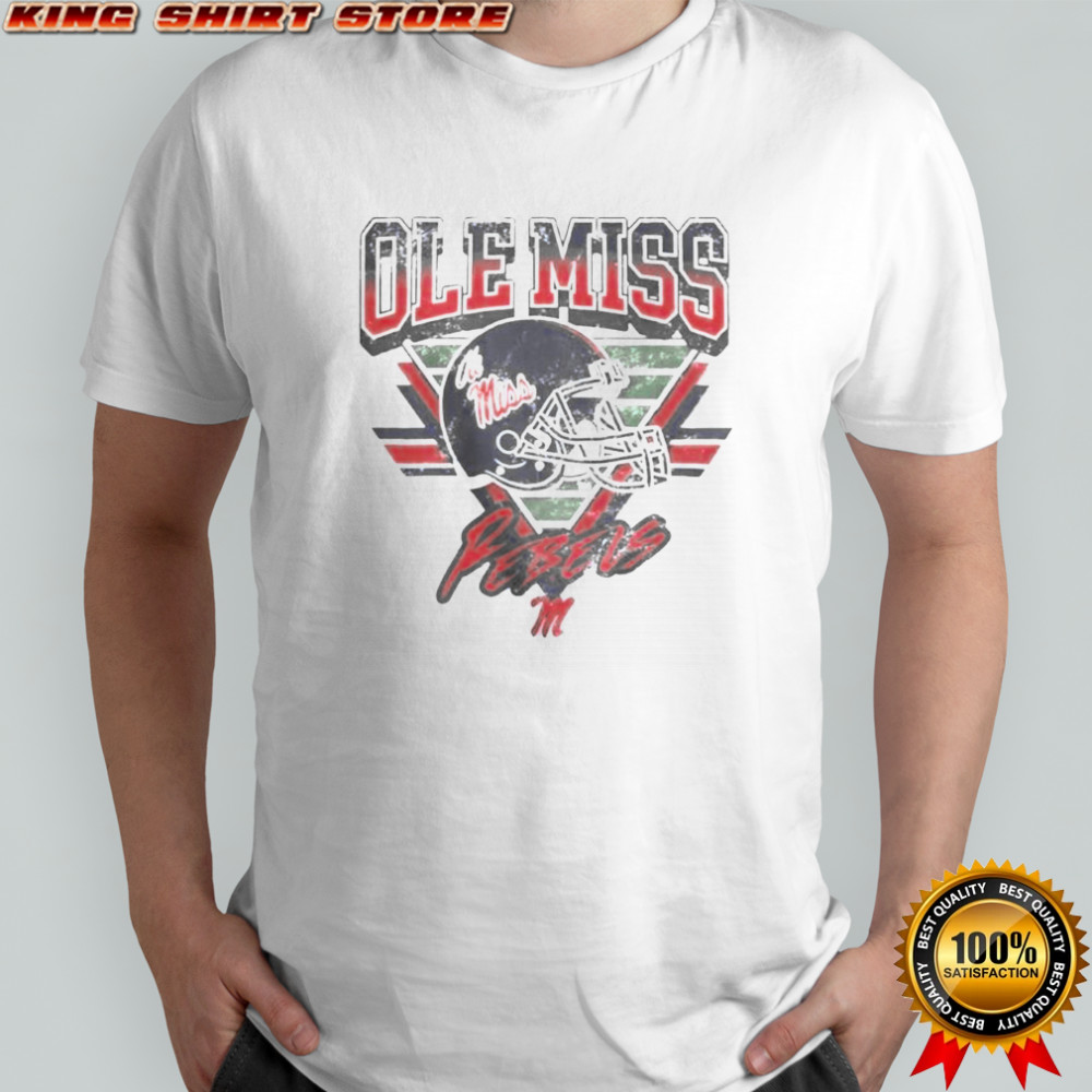 Official Ole Miss Rebels Triangle Vintage T-Shirt