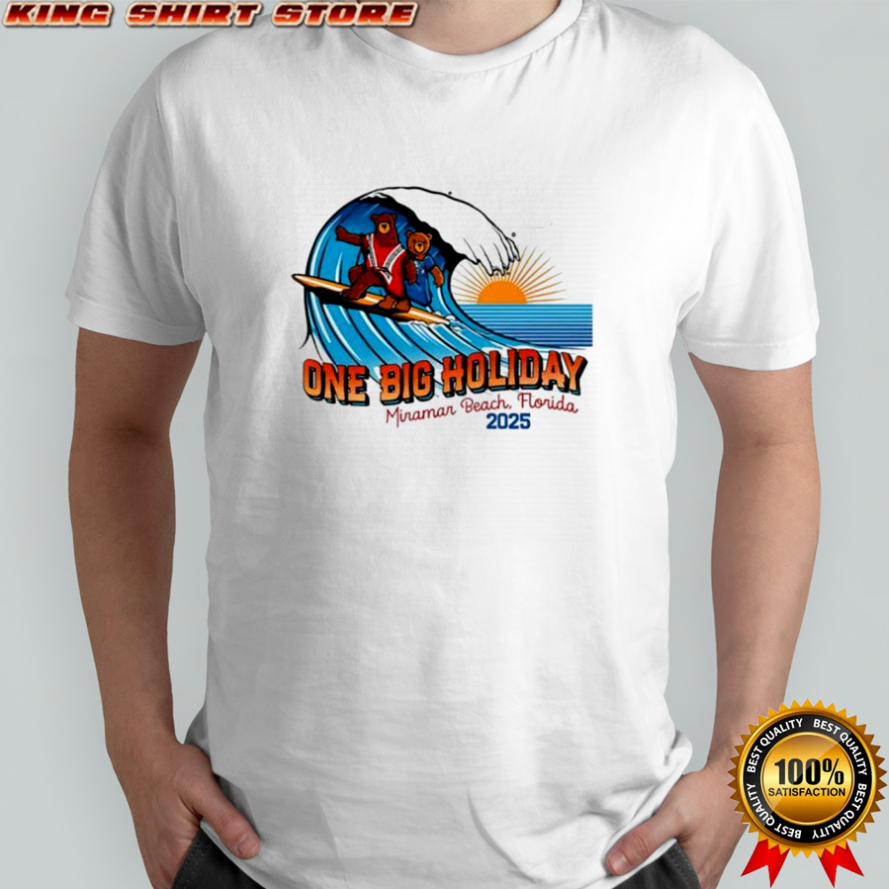 One big holiday Miramar beach Florida 2025 shirt