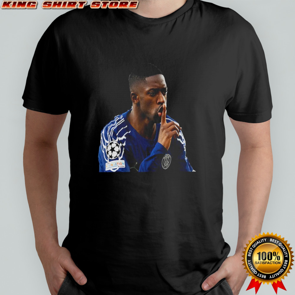 Ousmane Dembélé Paris Saint-Germain FC UEFA Champions League shirt