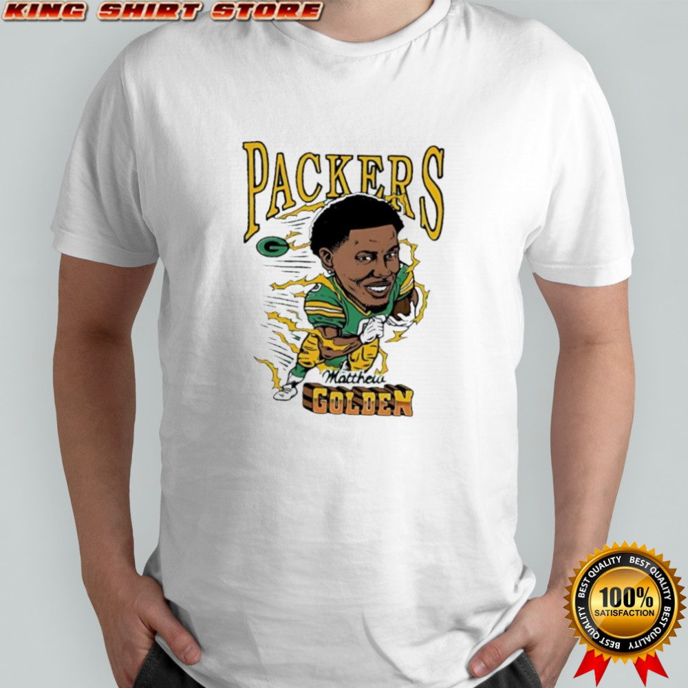 Packers Matthew Golden caricature shirt