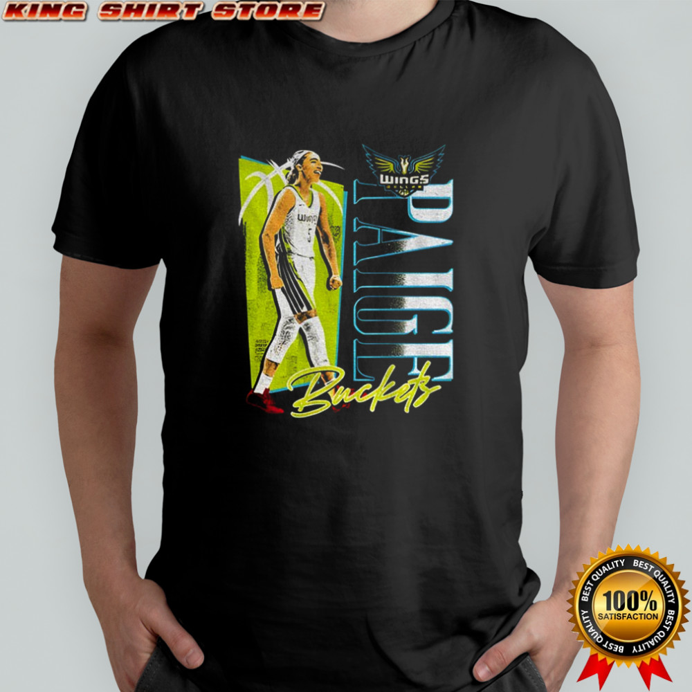 Paige Bueckers Dallas Wings logo WNBA Playoffs 2025 shirt