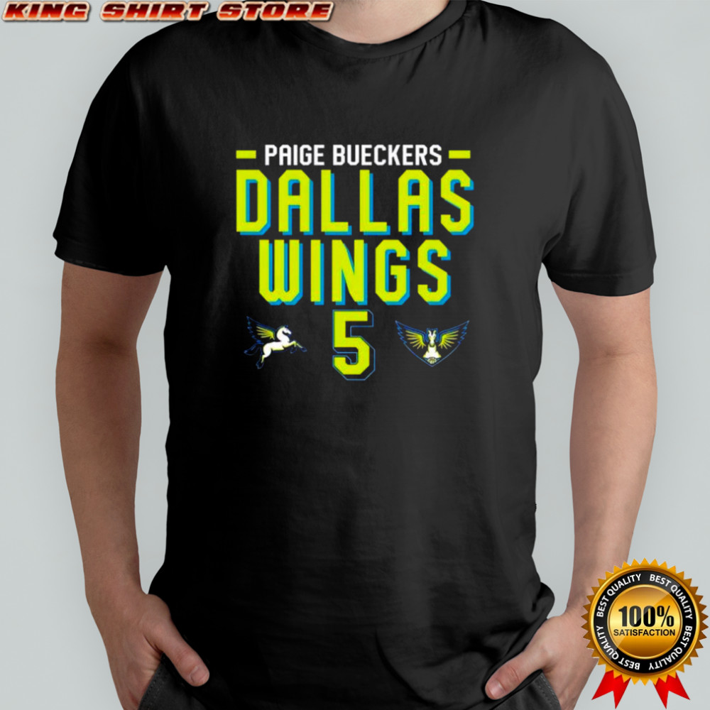 Paige Bueckers Dallas Wings Name and Number shirt