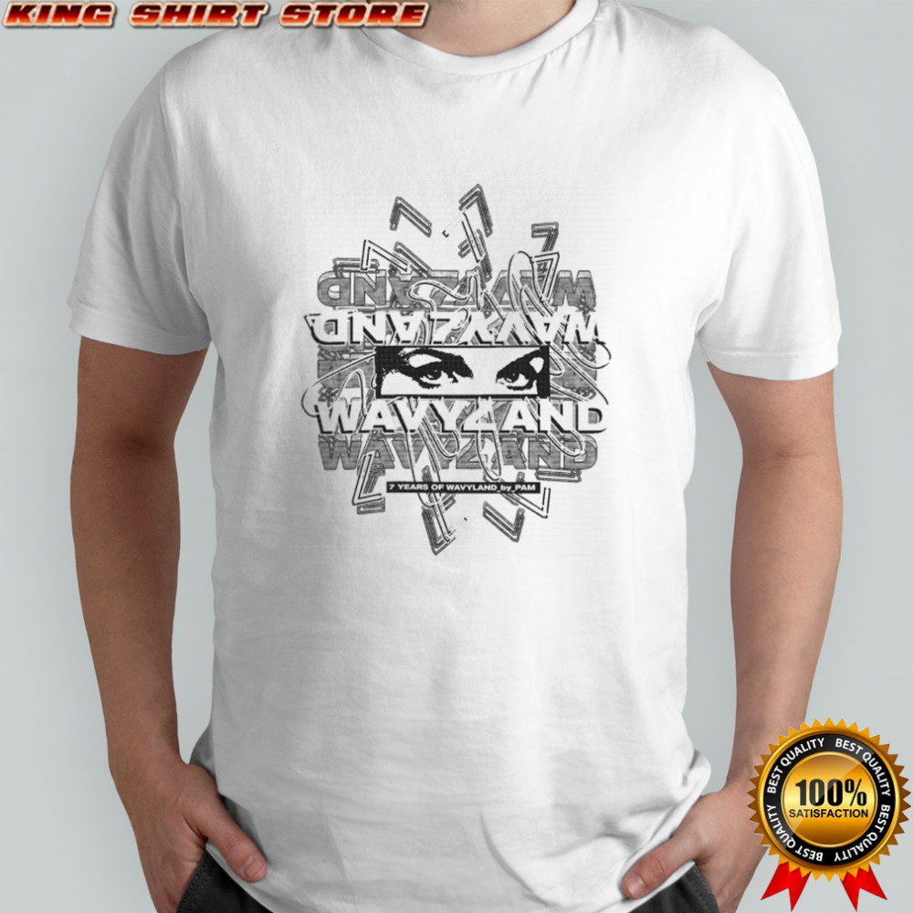 Pam X Wavyland 7 Year Anniversary T-shirt