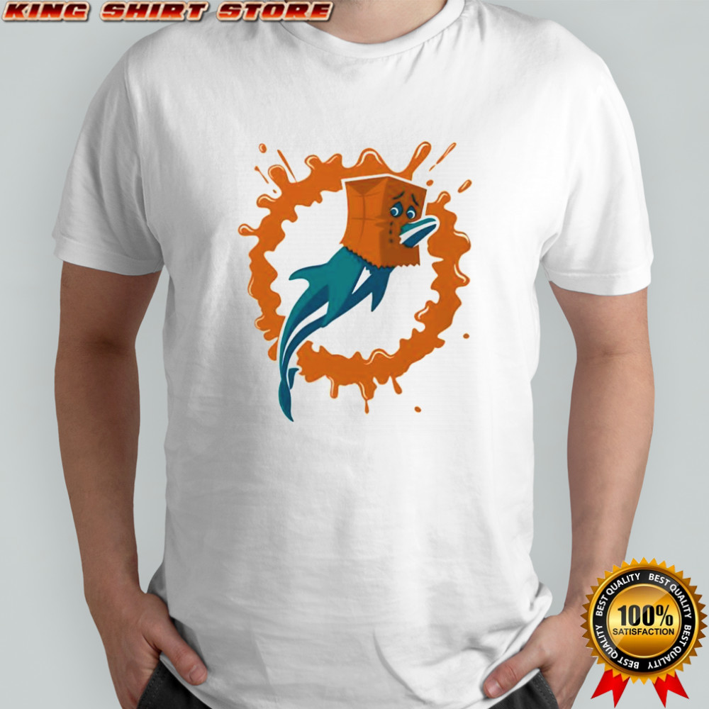 Paper Bag dolphin shirt