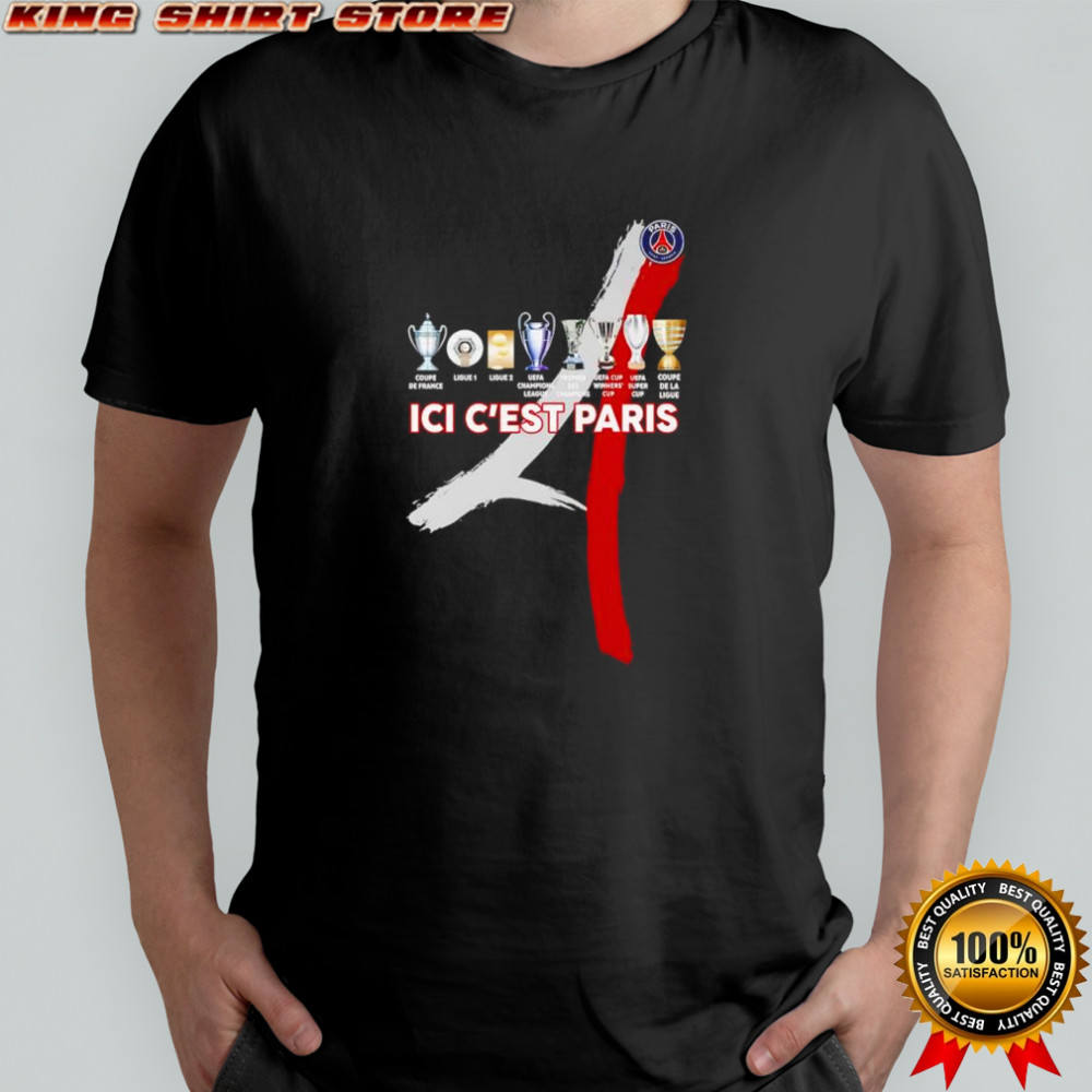 Paris Saint-Germain Football ICI C’est Paris Trophy shirt