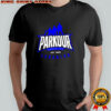 Parkour hardcore team est 2009 scranton logo retro shirt