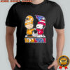 Peanuts Charlie Brown and Snoopy Tennessee sports shirt