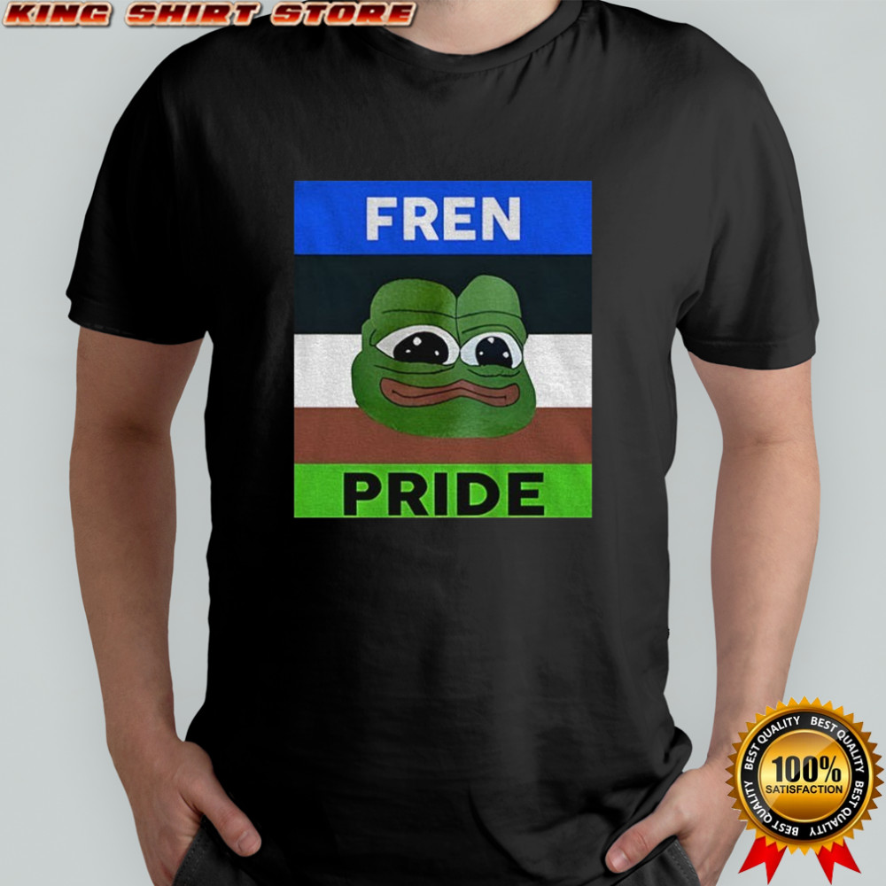 Pepe frog deluxe fren pride shirt