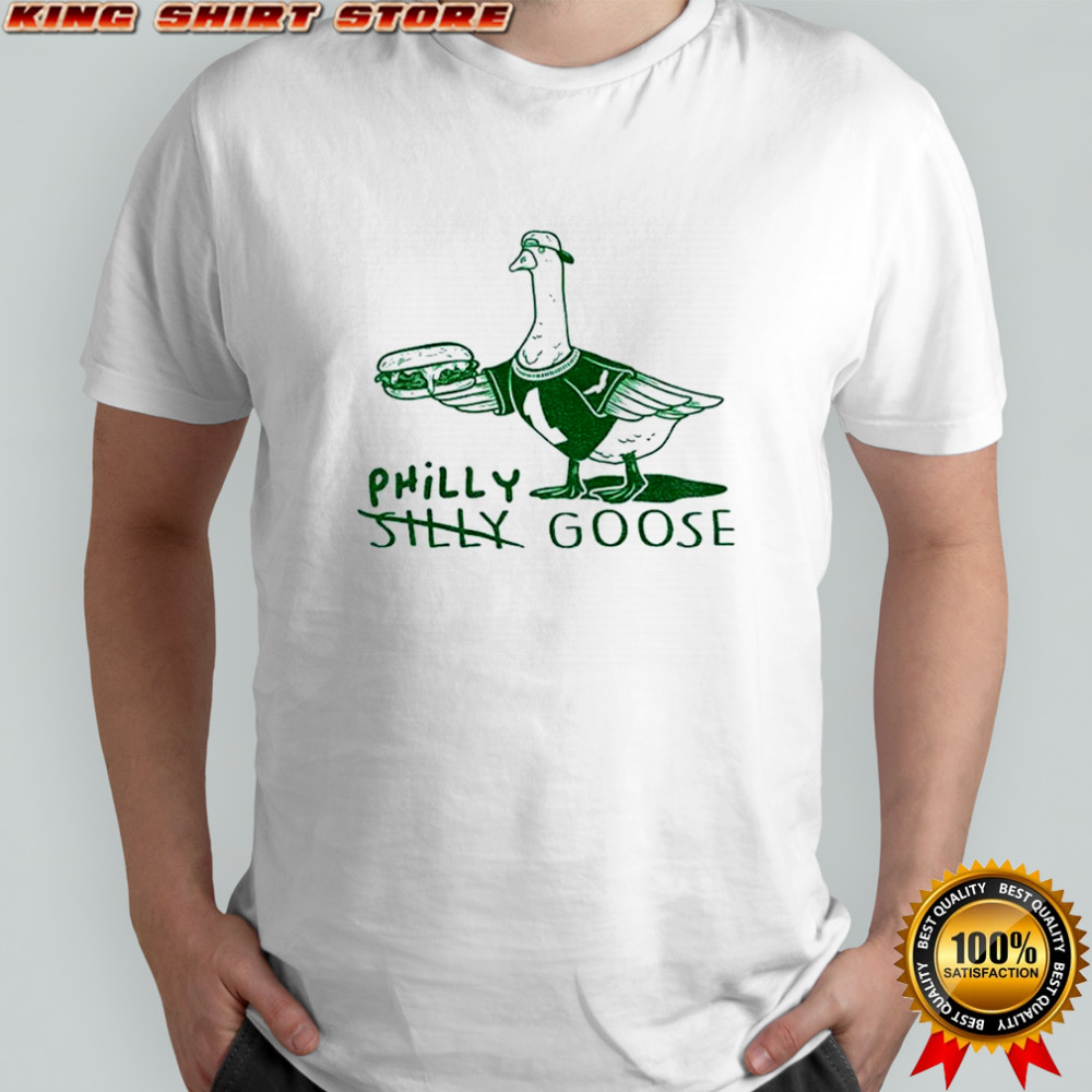 Philadelphia Eagles Philly goose silly goose shirt