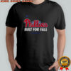 Philadelphia Phillies Built For Fall 2025 MLB Postseason Nike Logo T-Shirt