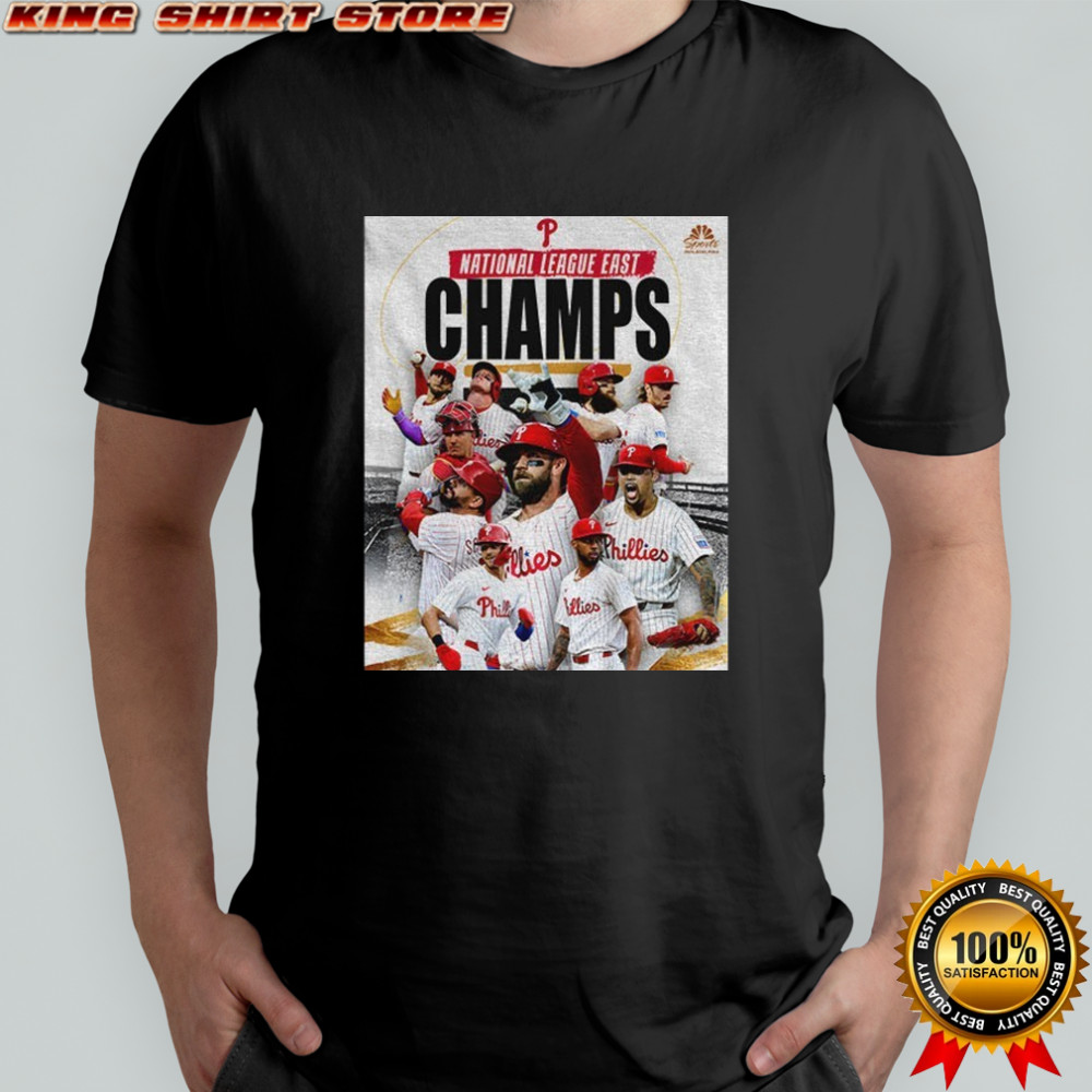 Philadelphia Phillies National league East Champ Red October MLB 2025 shirt