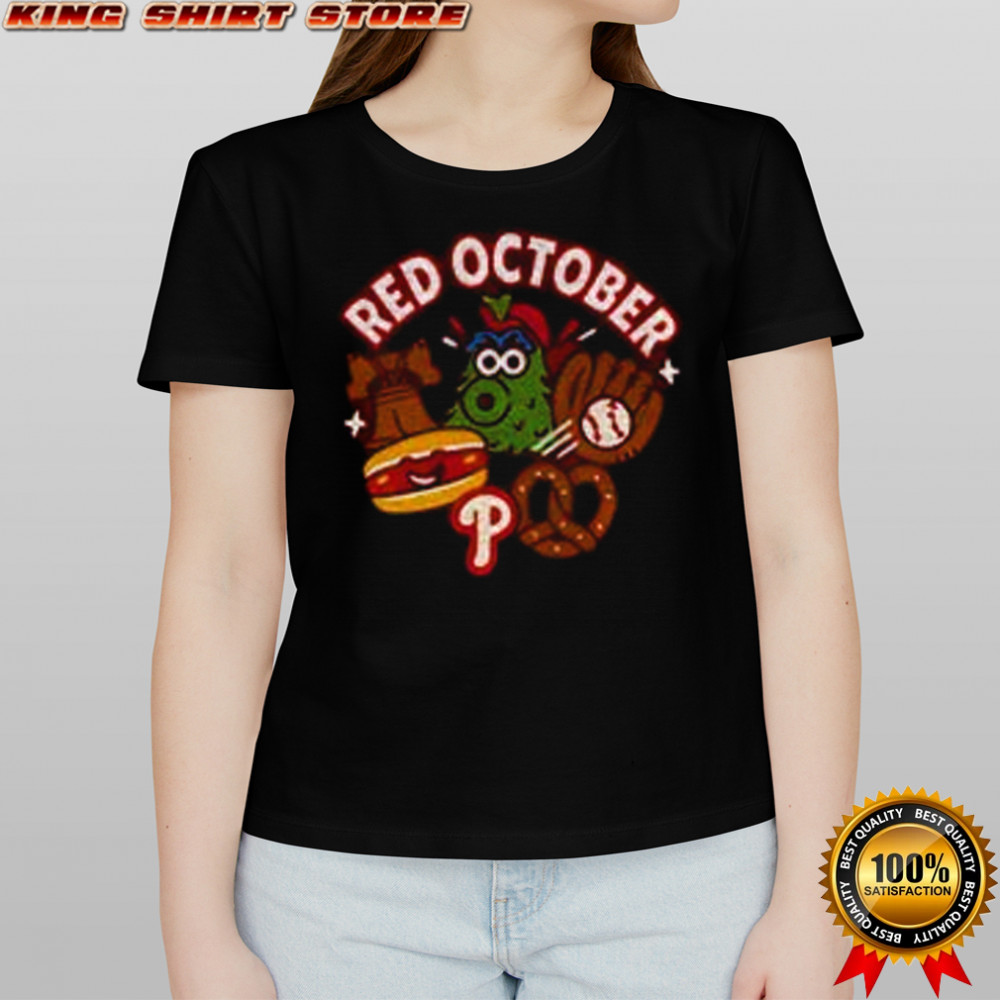 Philadelphia Phillies Phantic Red October MLB 2025 shirt