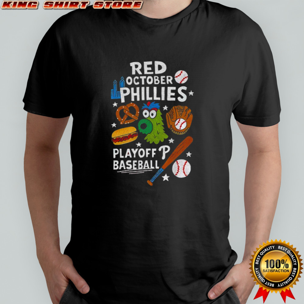 Philadelphia Phillies Phantic Red October Phillies playoff baseball MLB 2025 shirt