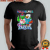 Philadelphia Philly and Eagles mascot shirt