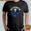Philadelphia Red October Baseball Postseason MLB 2025 T-Shirt