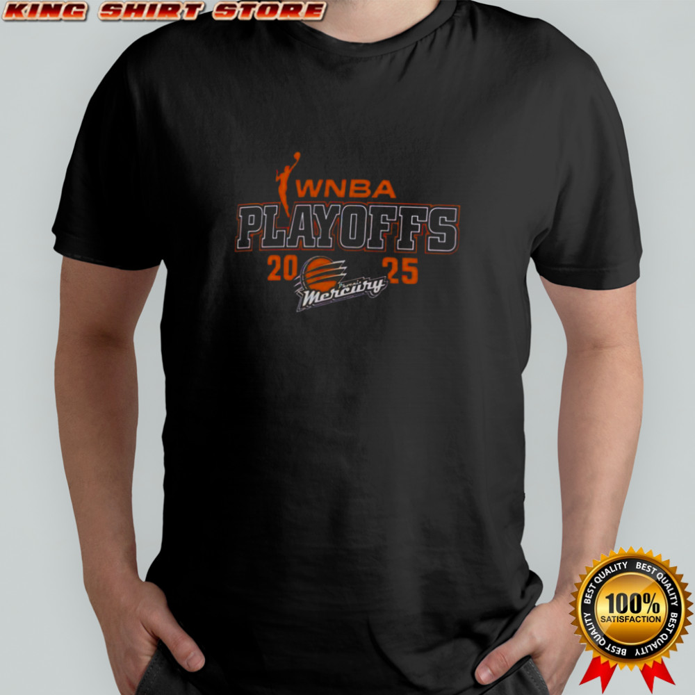 Phoenix Mercury 2025 WNBA Playoffs Logo T-Shirt