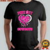 Pink out Dallas Cowboys Breast Cancer diamond heart shirt