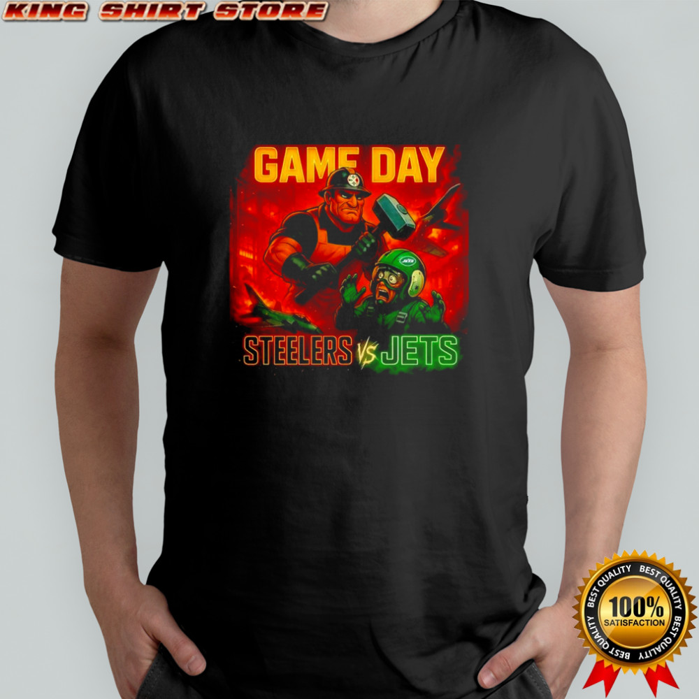 Pittsburgh Steelers vs New York Jets NFL gameday 2025 shirt