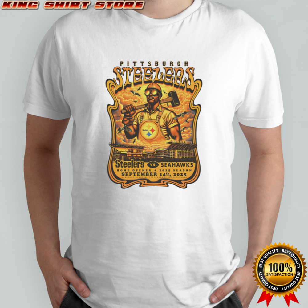 Pittsburgh Steelers vs Seahawks Home Opener 2025 Season shirt