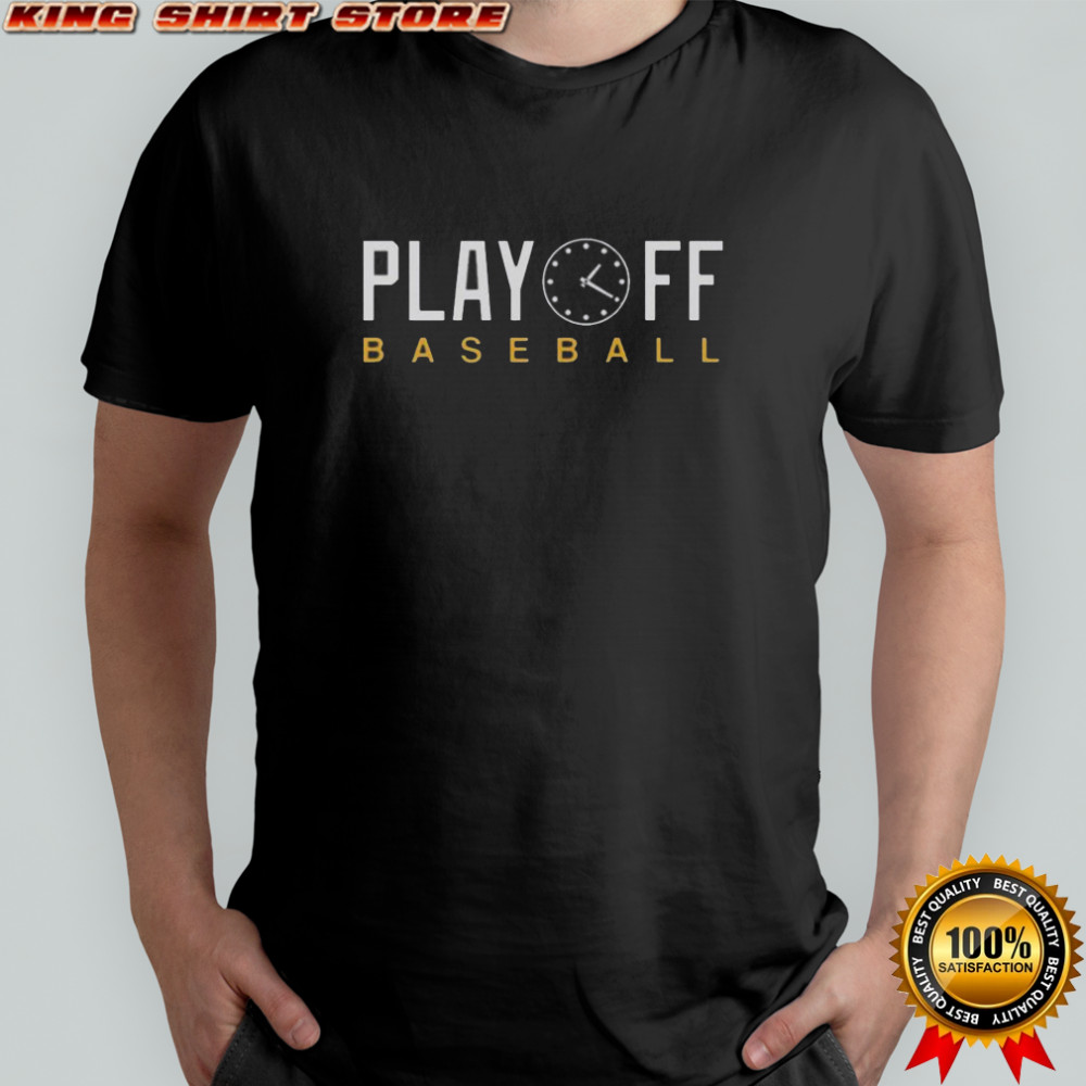 Playoff Baseball Clock T-Shirt