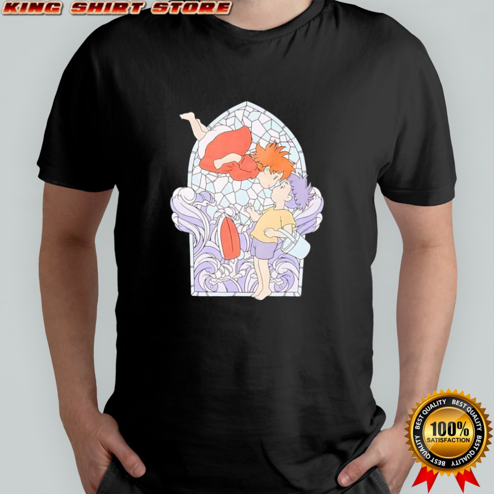 Ponyo Duo Stained Glass shirt