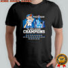Postseason 2025 NL West Division Champions Los Angeles Dodgers mascot boy shirt