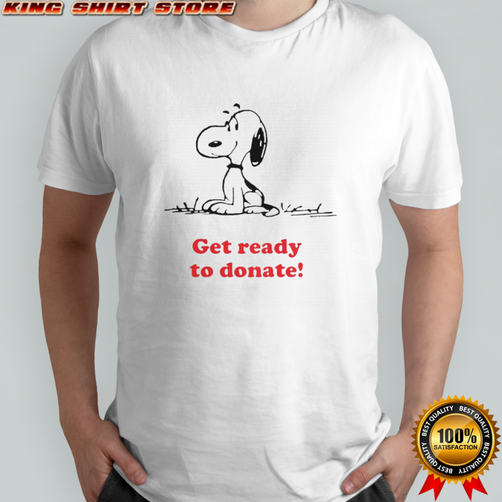 Pretty Peanuts X American Red Cross Get Ready To Donate T-Shirt