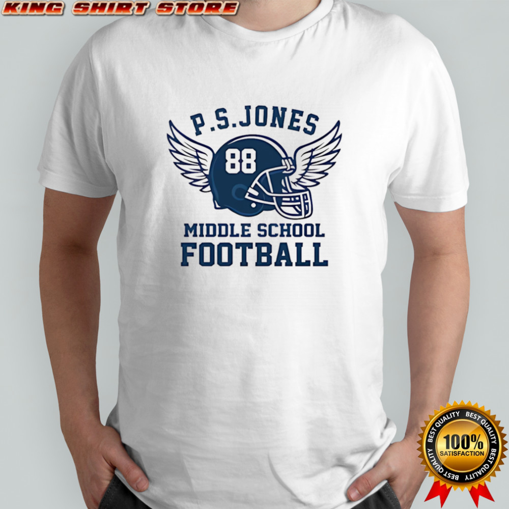 P.S. Jones Middle School Football shirt