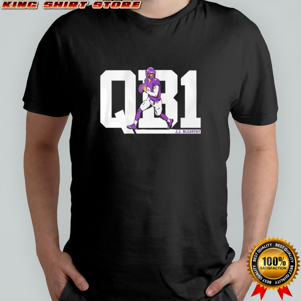 QB1 J.J. McCarthy Minnesota Vikings shirt