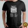 Queens Of The Stone Age The Catacombs Tour 2025 With Dates T-shirt