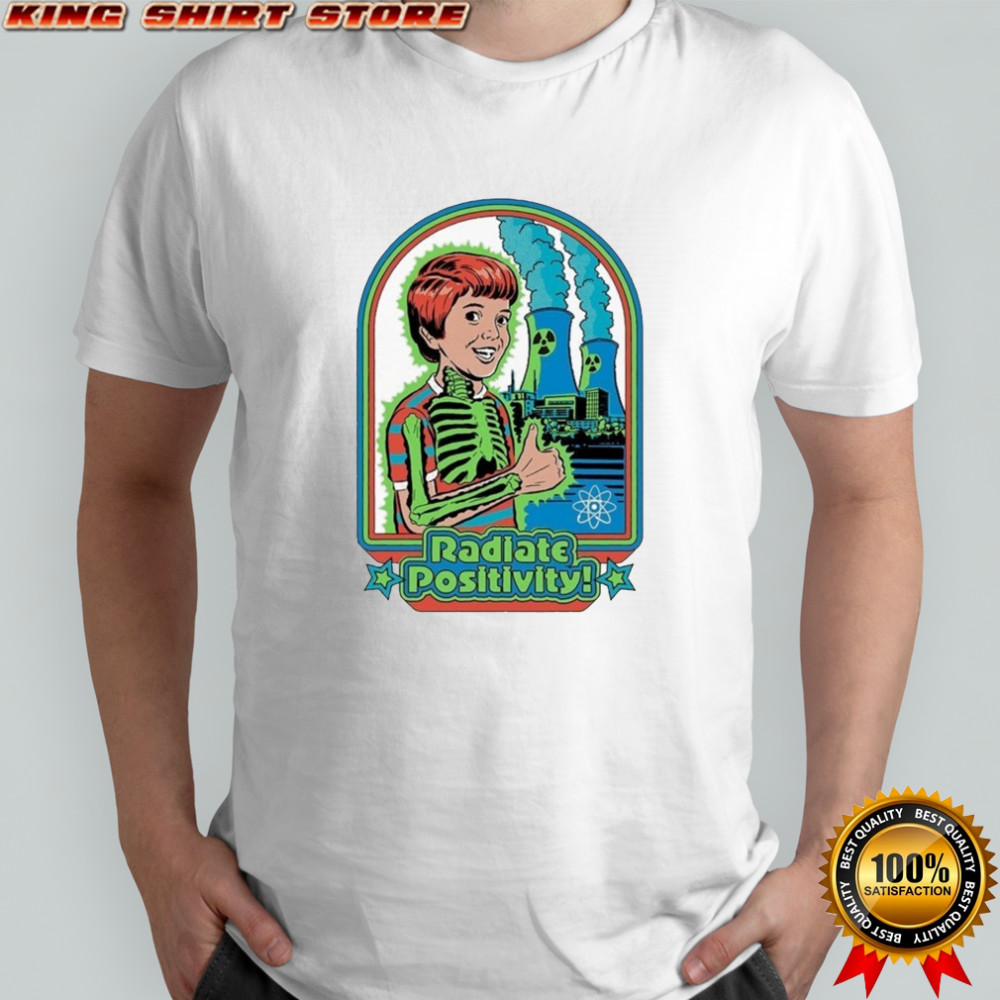 Radiate Positivity Thumb Skeleton T-shirt