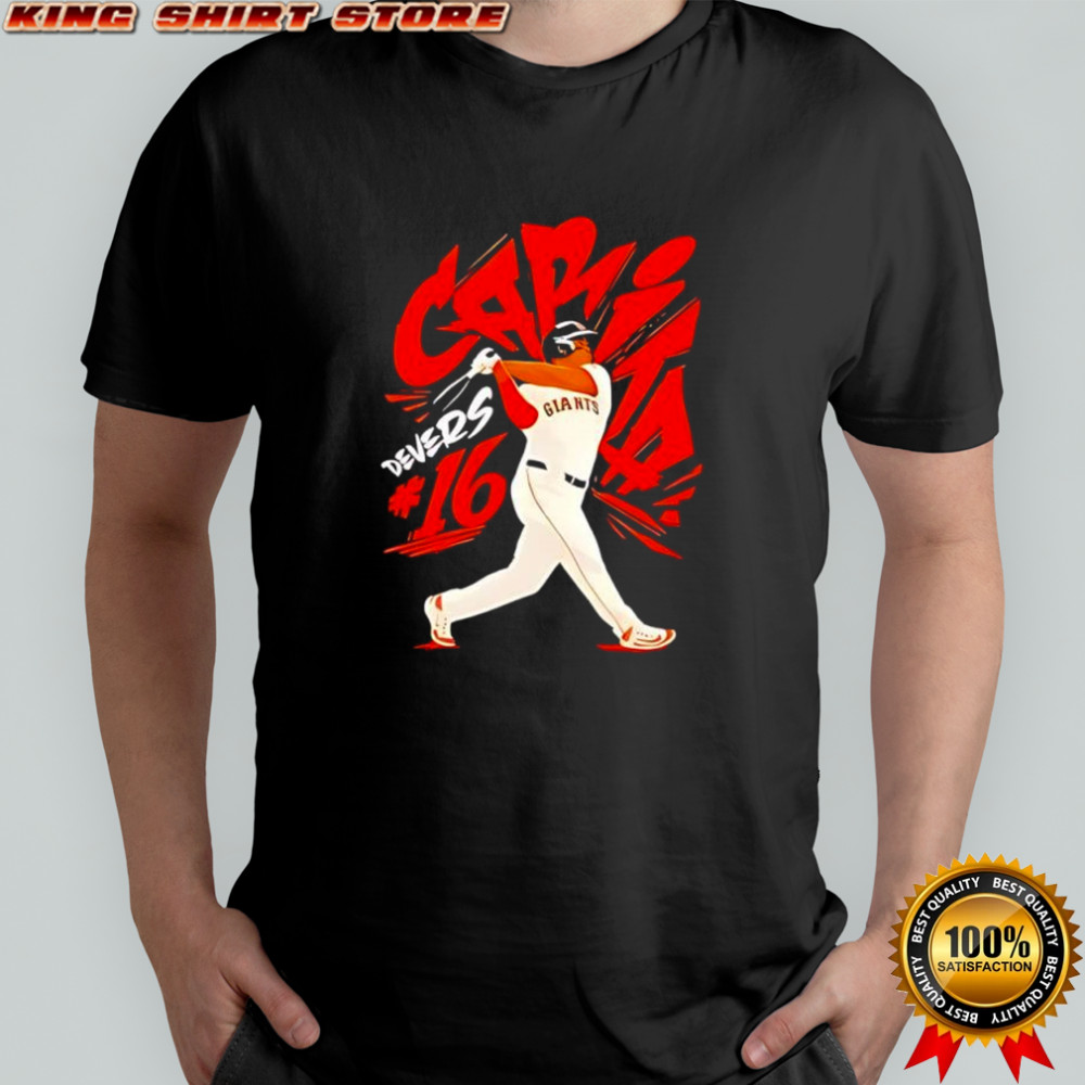Rafael Devers #16 San Francisco Giants shirt