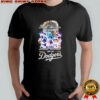 Real women love baseball smart women love the Los Angeles Dodgers poster shirt
