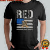 RED Honoring Our Troops T-Shirt