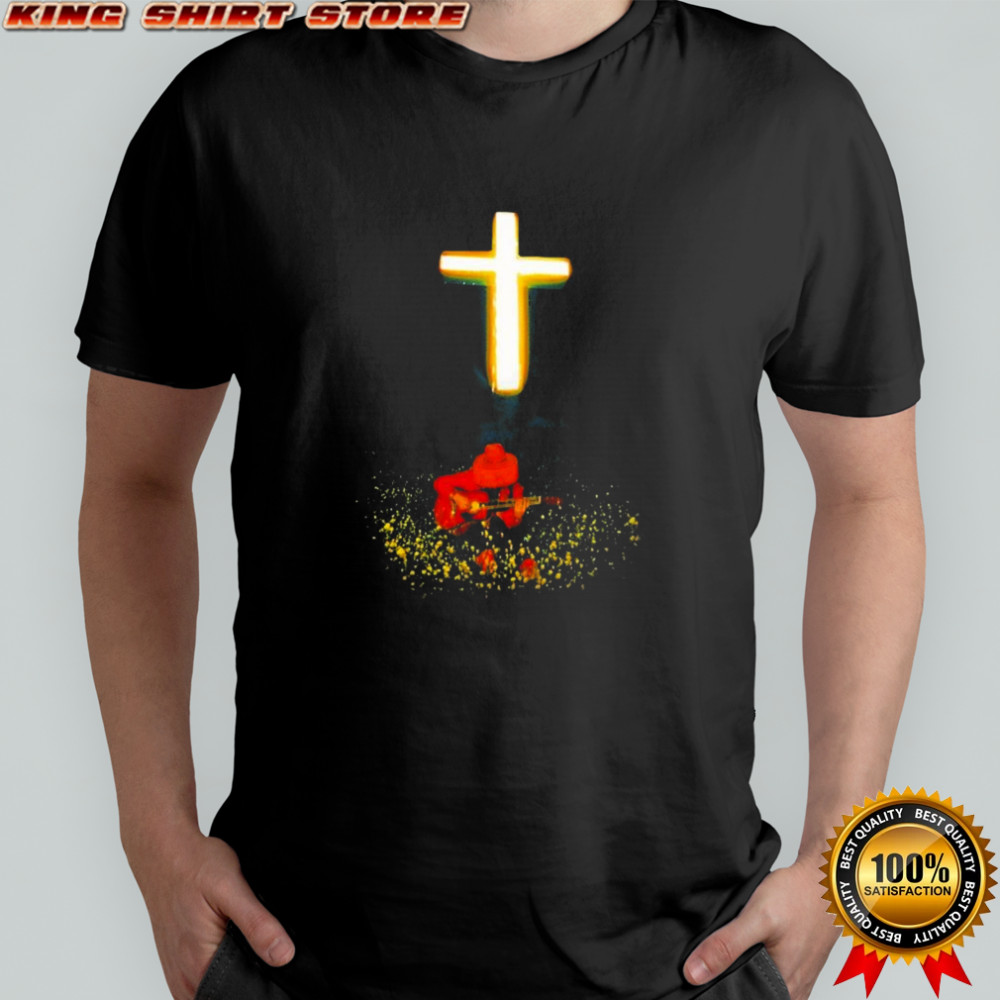 Red Leather Burn In Hell Fall Tour 2023 T-shirt
