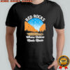 Red rocks where nature meets music shirt