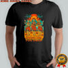 Retro Skeleton Hula Dance Sunset shirt