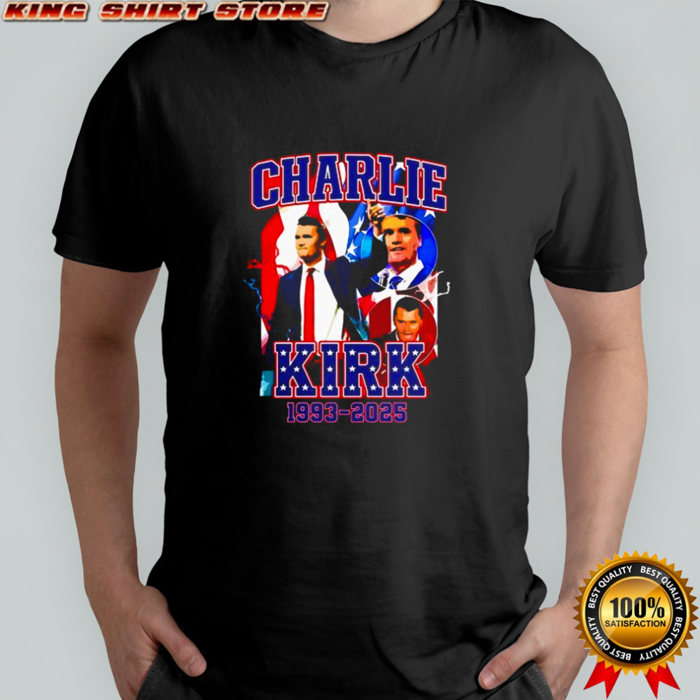 RIP Charlie Kirk 1993 2025 A true Patriot T-Shirt