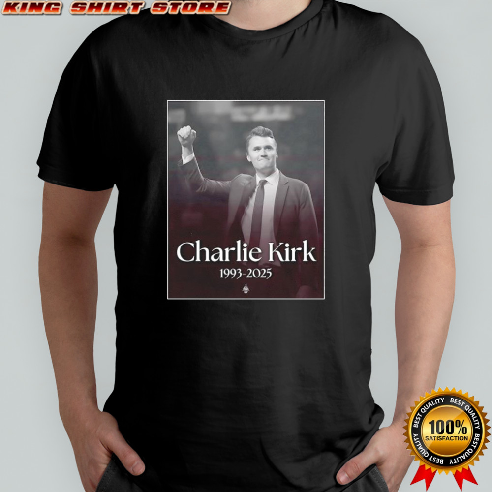 RIP Charlie Kirk 1993-2025 shirt