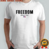 RIP Charlie Kirk Freedom USA flag memorial shirt