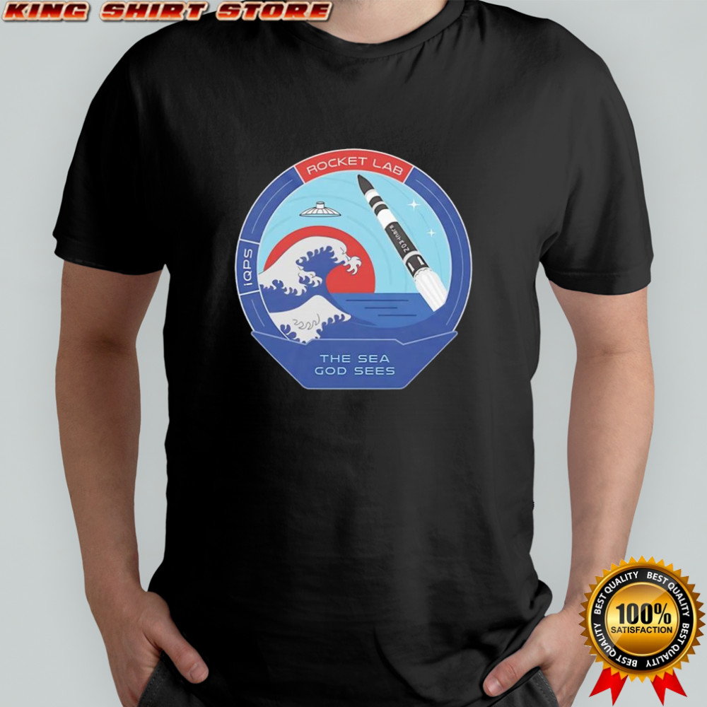 Rocket Lab the sea god sees shirt