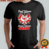 Rose heart real women love football smart women love the Chiefs shirt
