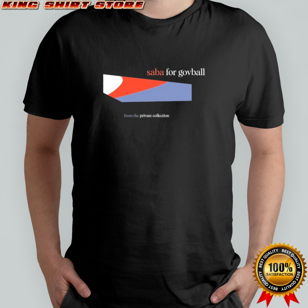 Saba Pivot Live From The Private Collection Governors Ball T-shirt