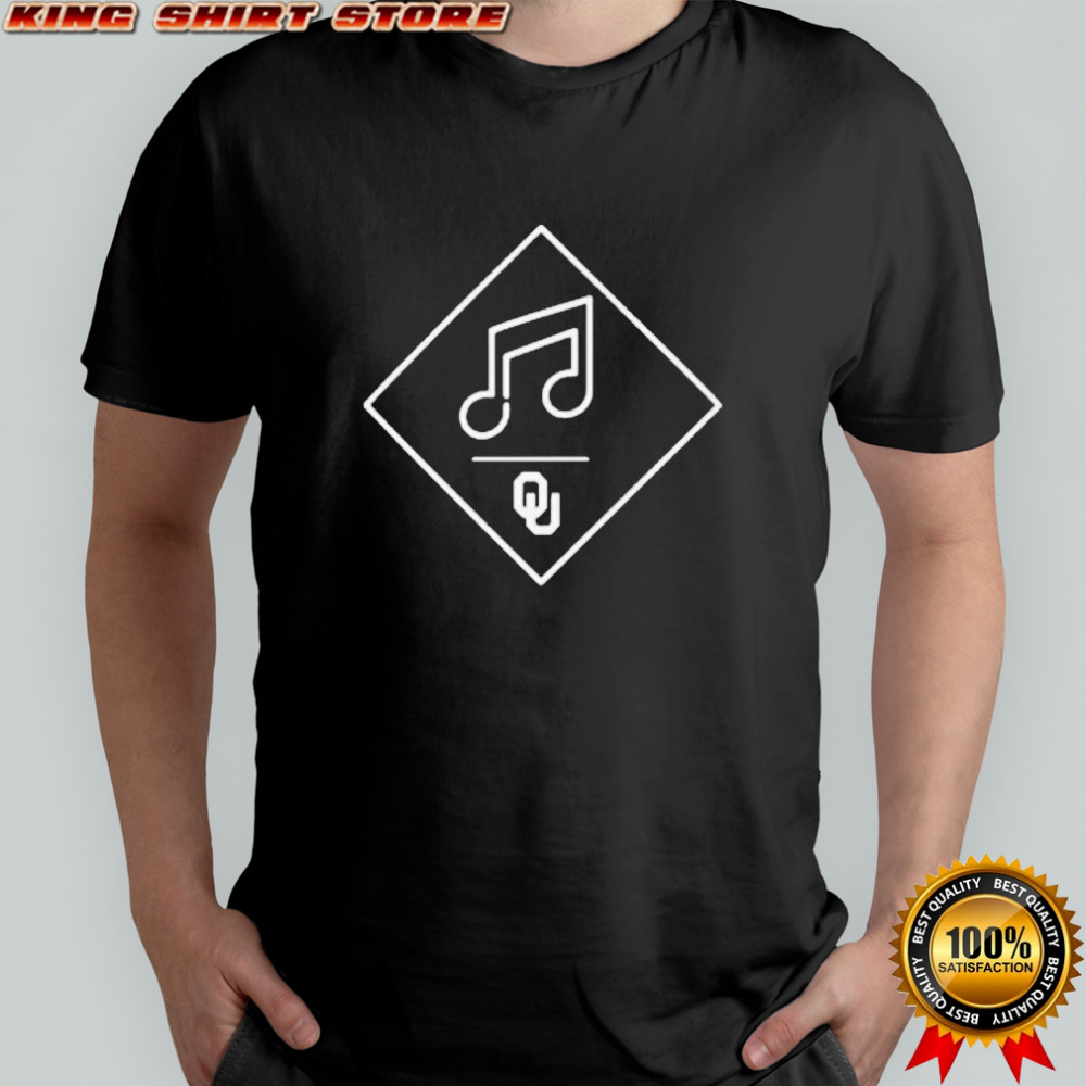 Saint Joseph Oklahoma Sooners Music Note T-shirt